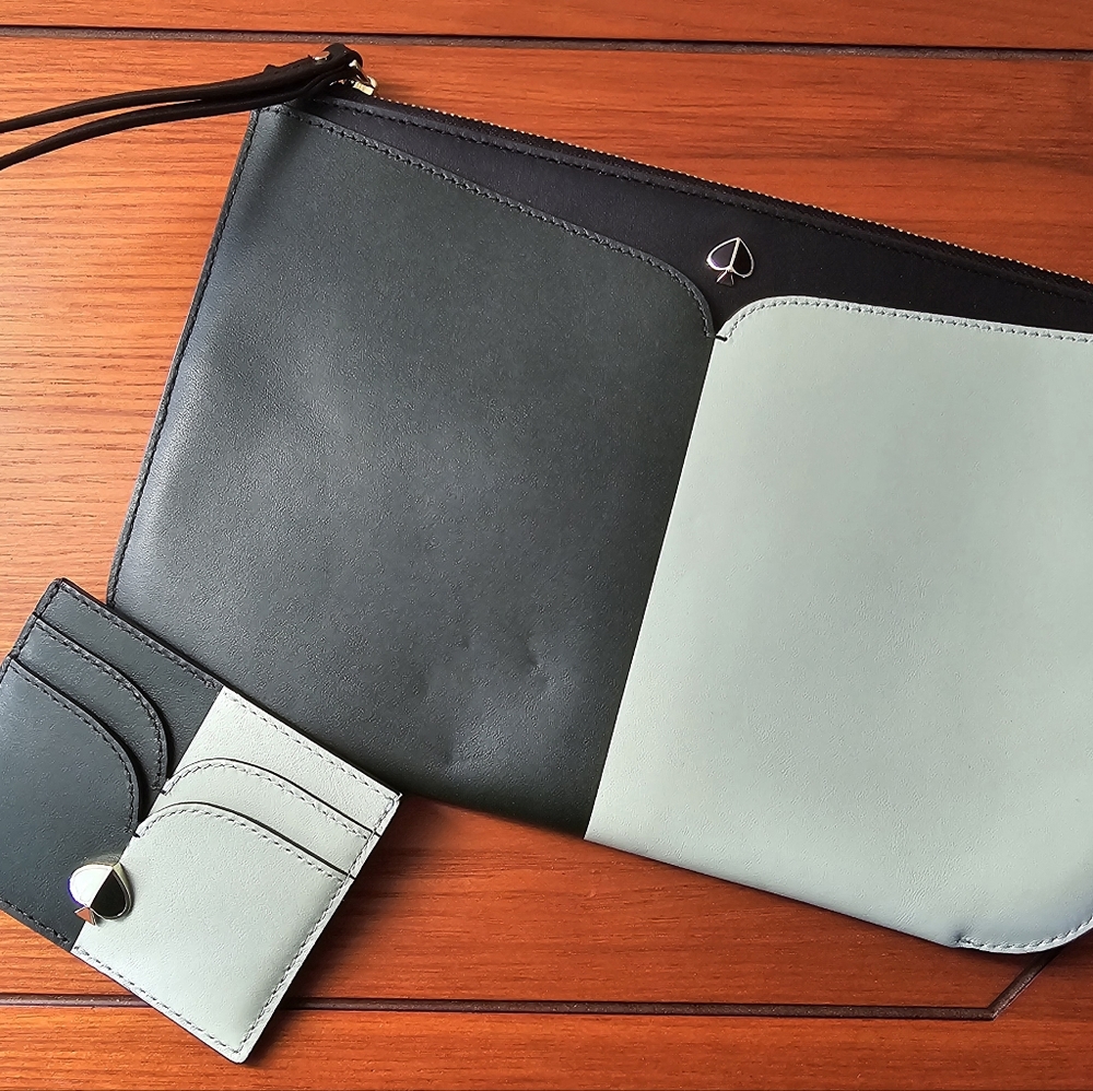 Kate Spade Clutch Wristlet & Card Case